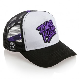 CASQUETTE TRUCKER ZOMBIE KUSH LILAS