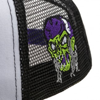 CASQUETTE TRUCKER ZOMBIE KUSH LILAS