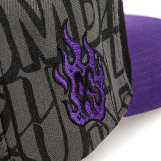 CASQUETTE LILAS ZOMBIE KUSH