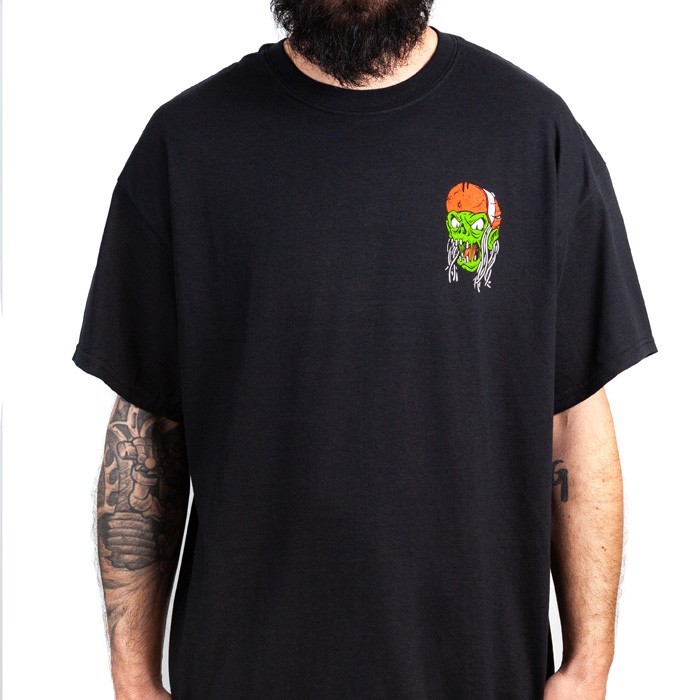 T-SHIRT MIT ZOMBIE-KUSH-LOGO