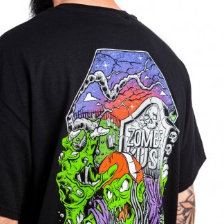 T-SHIRT MIT ZOMBIE-KUSH-LOGO