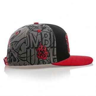 CASQUETTE ROUGE ZOMBIE KUSH