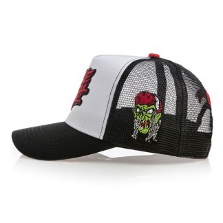 CASQUETTE TRUCKER ZOMBIE KUSH ROUGE