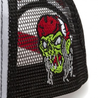 CASQUETTE TRUCKER ZOMBIE KUSH ROUGE